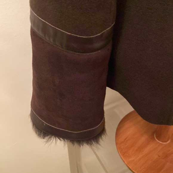 Mackage Cashmere Blended & Shearling Coat - Picture 4 of 16